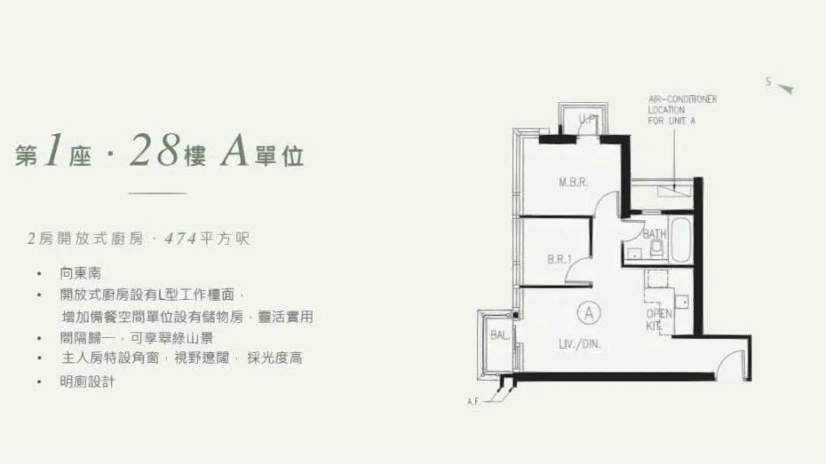 香港九龙新楼盘朗誉户型图,价格,面积介绍 第4张-