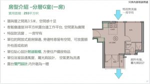 香港九龙新楼盘连方I户型图  第3张