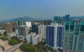 香港元朗全新一手楼盘雨后周六销售