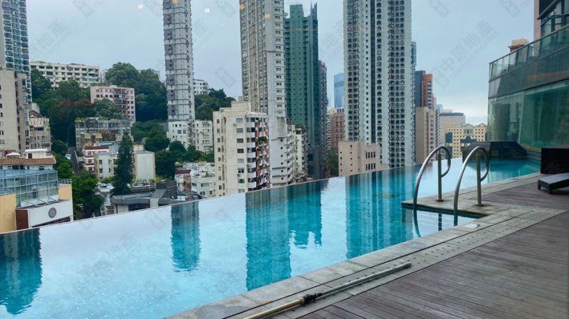 香港铜锣湾东半山豪宅上林可望海景及山景