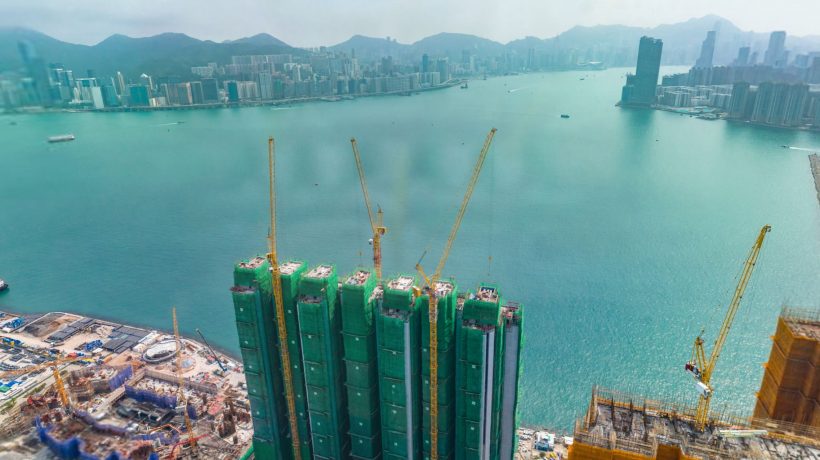 香港九龙新楼盘启德天泷，大平面海景