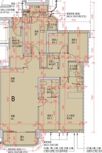 香港天泷户型图  第2张