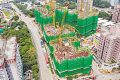 香港元朗北部都会区全新楼盘汇都位于洪水桥