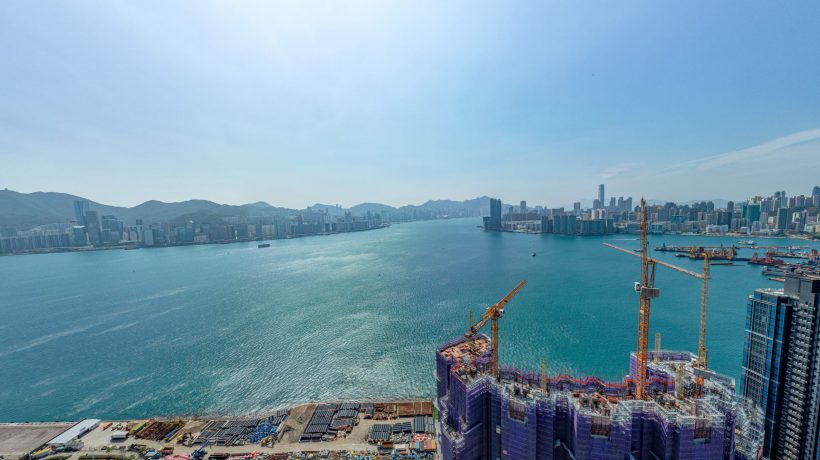 香港天玺海由新鸿基地产发展共有七座