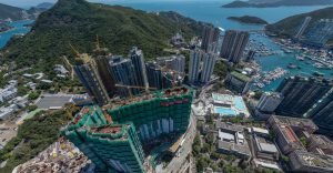 香港港岛南岸第3B期BLUE COAST高空实景图  第16张