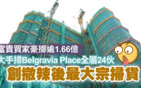 香港新房Belgravia Place第1期一人买整层24套房