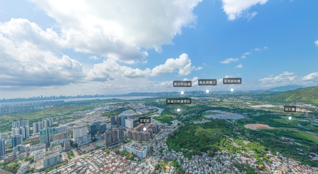 香港元朗THE YOHO HUB II的房价比二手房价低 第14张- 香港元朗地铁上盖the Yoho Hub Ii高空实景图 (3)