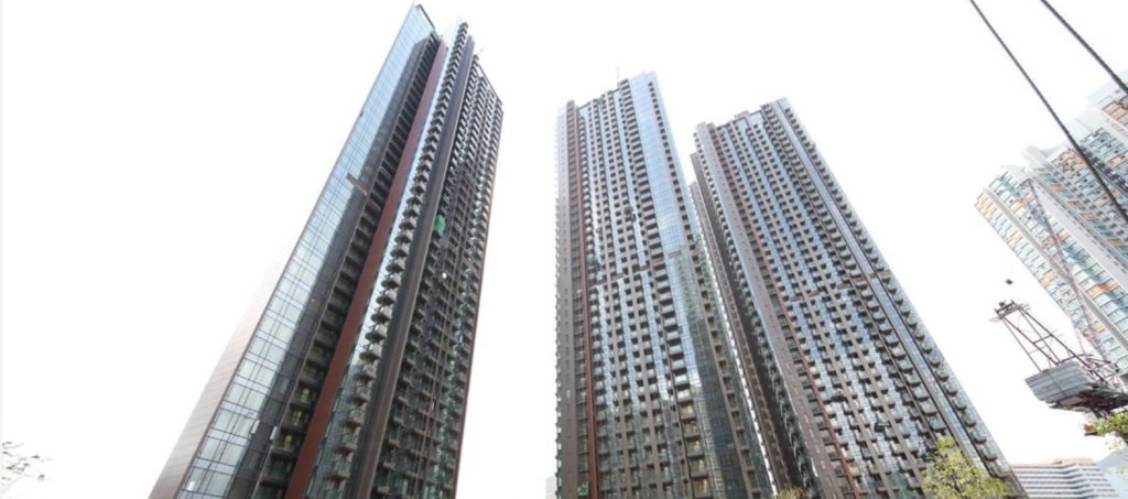 香港沙田火炭新楼盘星凯堤岸1房1厅户型租金1.85万  第1张