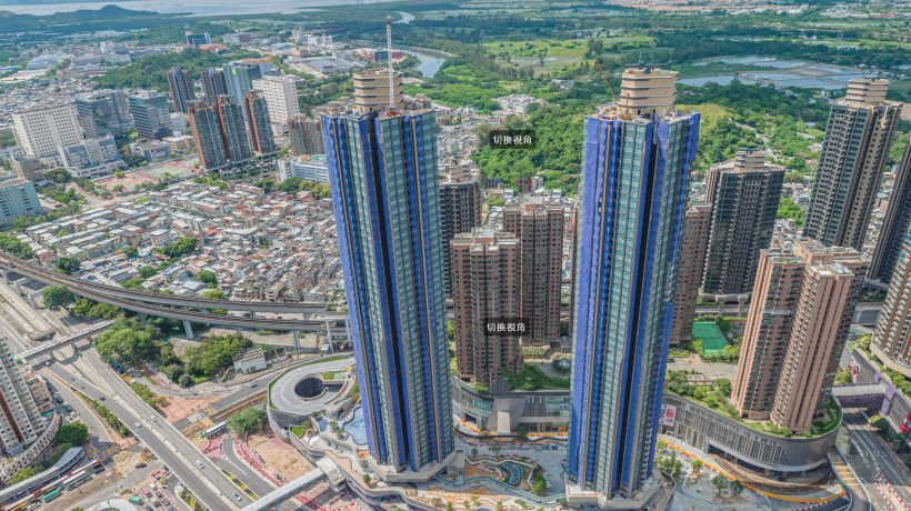 香港元朗一手新楼盘The YOHO Hub II现楼开放