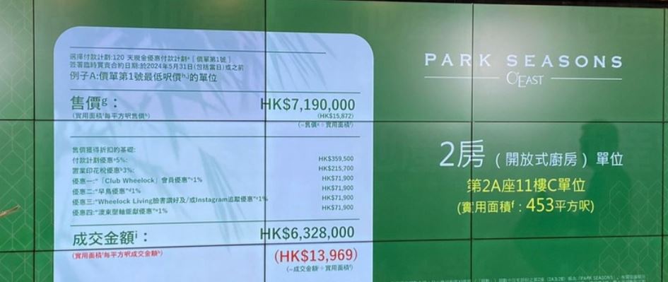 [首推]－PARK SEASONS首批单位尺价1.39万起  第3张