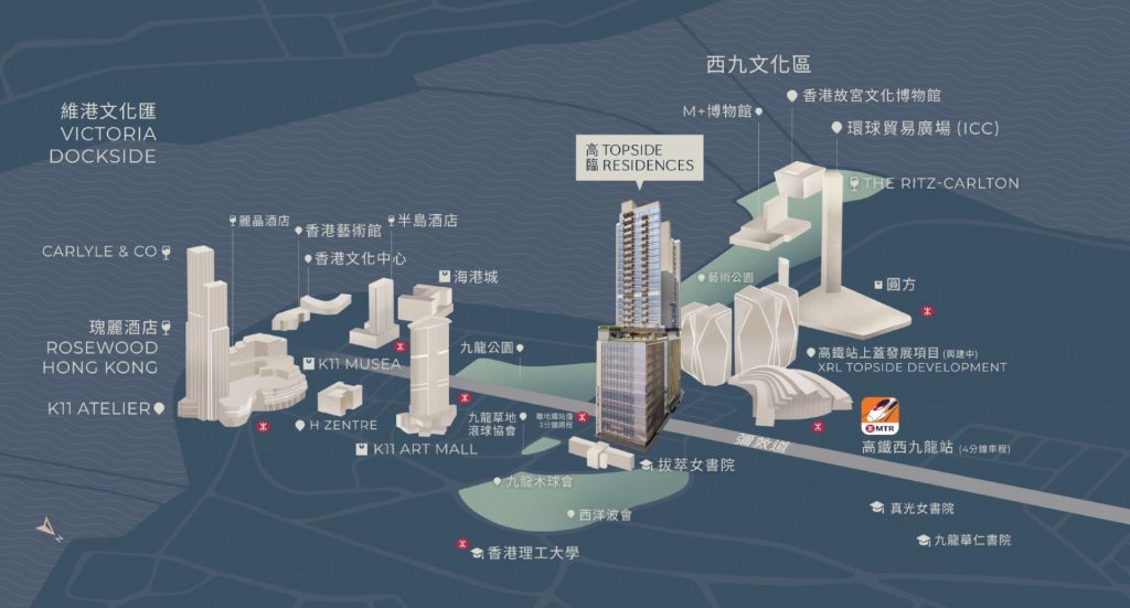高临近西九龙高铁站|坐拥西九龙文化区|毗邻拔萃女书院 第6张- 高临楼盘资料 (2)