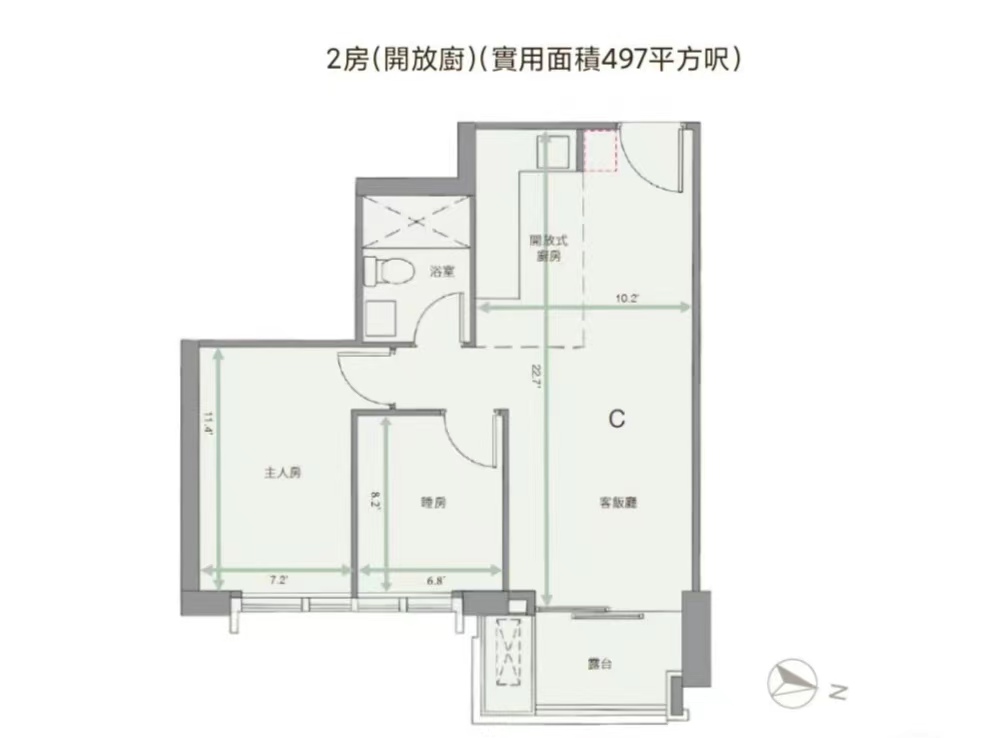 香港何文田全新楼盘-朗贤峰-地铁站上盖 第1张-