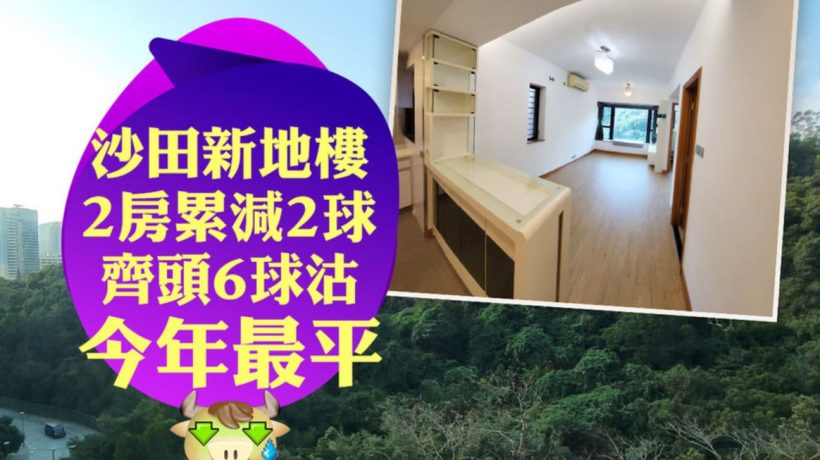 香港沙田二手房帝堡城房价600万元售出