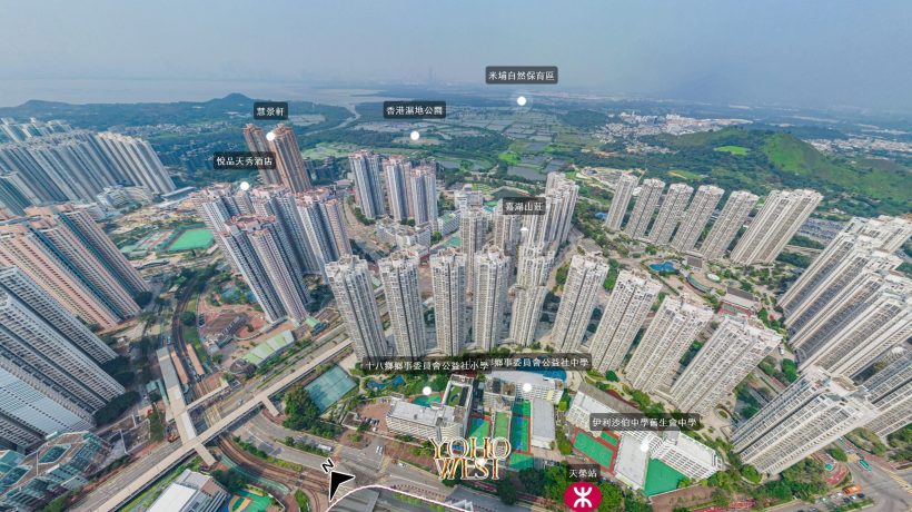 香港元朗天水围的大型二手房嘉湖山庄租金