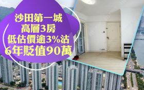 沙田第一城19座高层A二手房成交价
