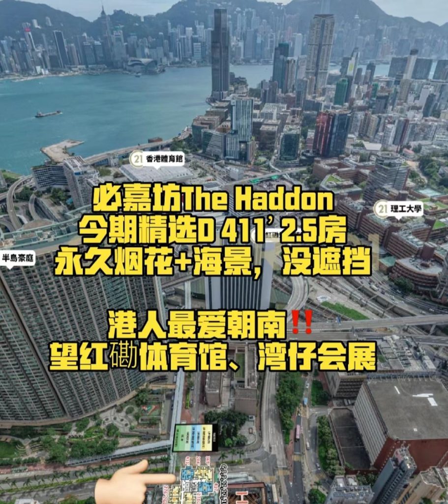 香港九龙区红磡小户型新楼盘－THE HADDON  第1张