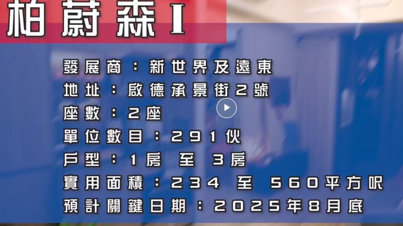 [加推]－柏蔚森3期推出72个单位