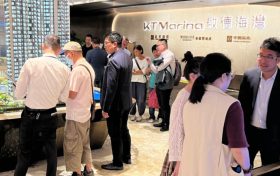 香港九龙新楼盘启德海湾持续热销
