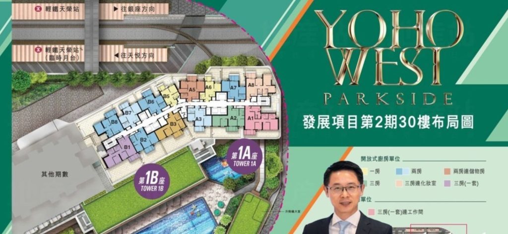 香港新鸿基天水围YOHO WEST推出两房单位  第3张