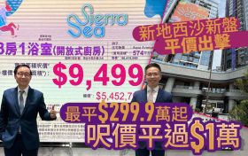 香港新鸿基全新一手楼盘SIERRA SEA首批单位158个单位2XX入场
