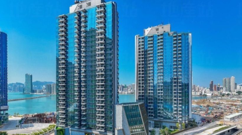 香港房产网:中国海外发展的启德维港双钻傲踞启德跑道区前排海景地段