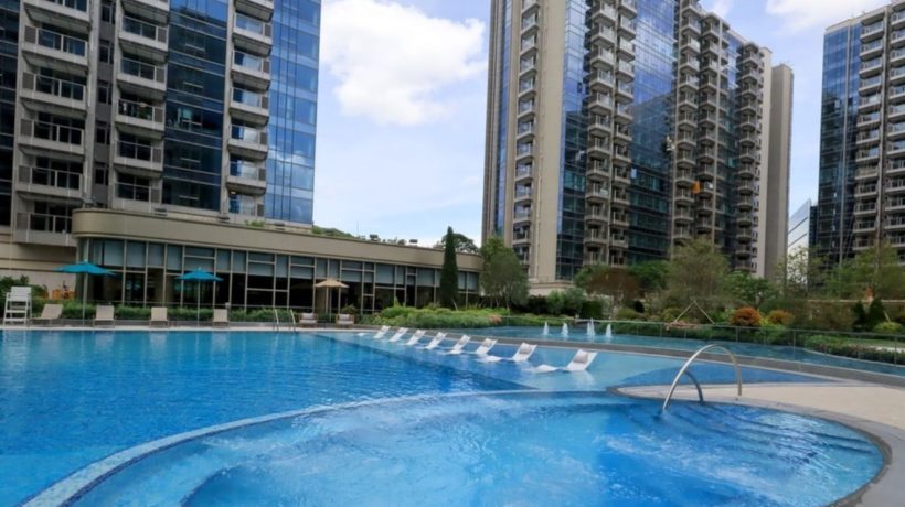 香港柏珑会客所以 Lakeside Resort Living 为主题打造全港罕有度假式住区体验。