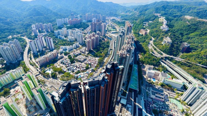 香港房产网：大围柏傲庄河景大户
